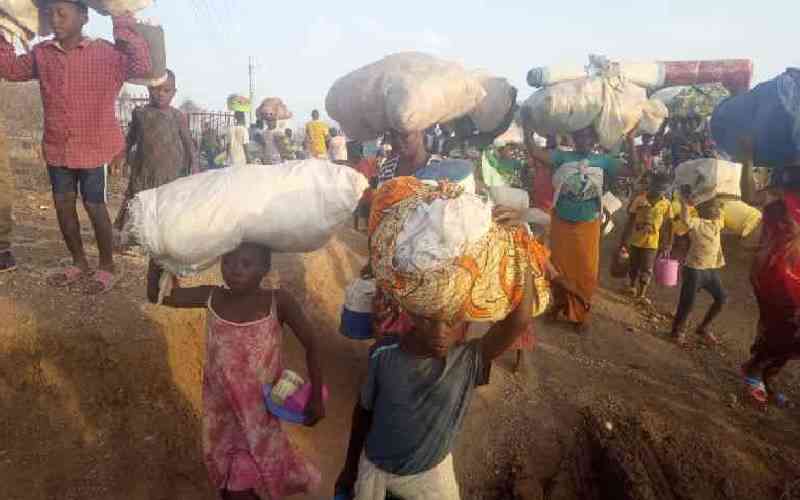 Tension in Kakuma as refugees protest reduced food ration