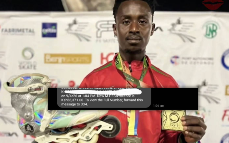 Kenyans raise over Sh88,000 for self-funded skater Kelvin Ruhiu