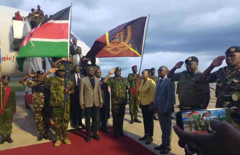 Final batch of Kenyan police officers return from Haiti mission