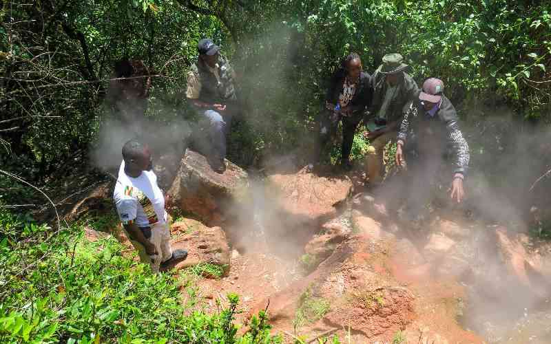 When the Mountain breathes steam, but Bongo's survive: The hidden wonders of Eburu
