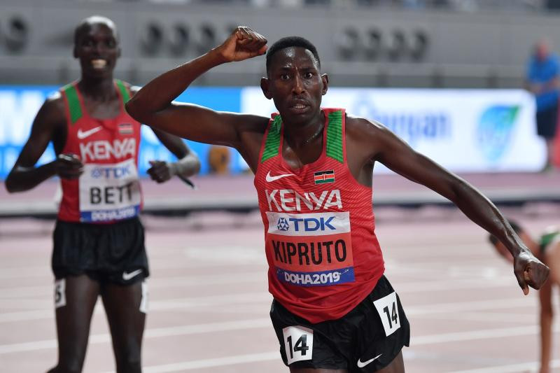 Conseslus Kipruto bags bronze in 3000m steeplechase