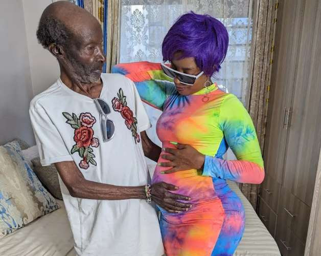 People are lying to mzee that this is not his pregnancy, says Manzi wa Kibera