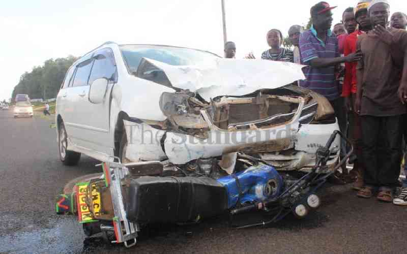 Car owner queries Sh1.3m penalty 'for accident he did not commit'