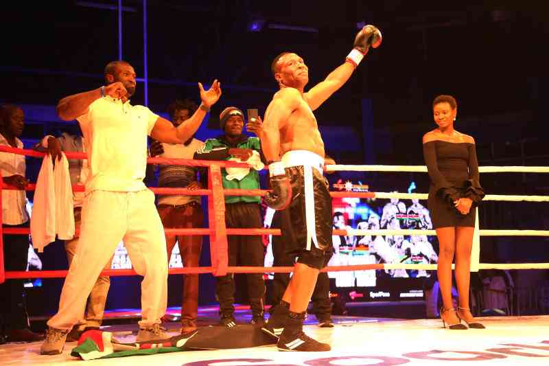 Wanyonyi's fist of fury finishes off rival Okoth in 170 seconds