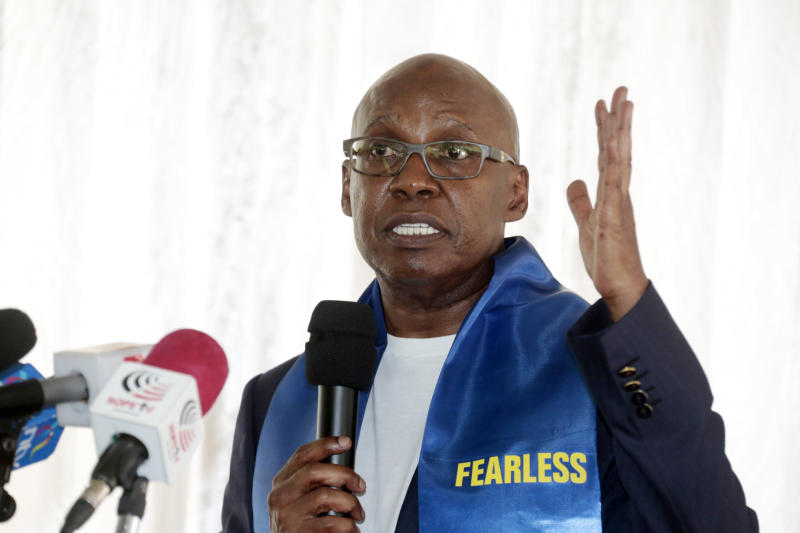 Jimi Wanjigi unveils his lawyer as running mate