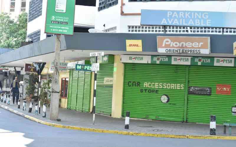 Azimio mass action: Businesses count losses as shops remain closed