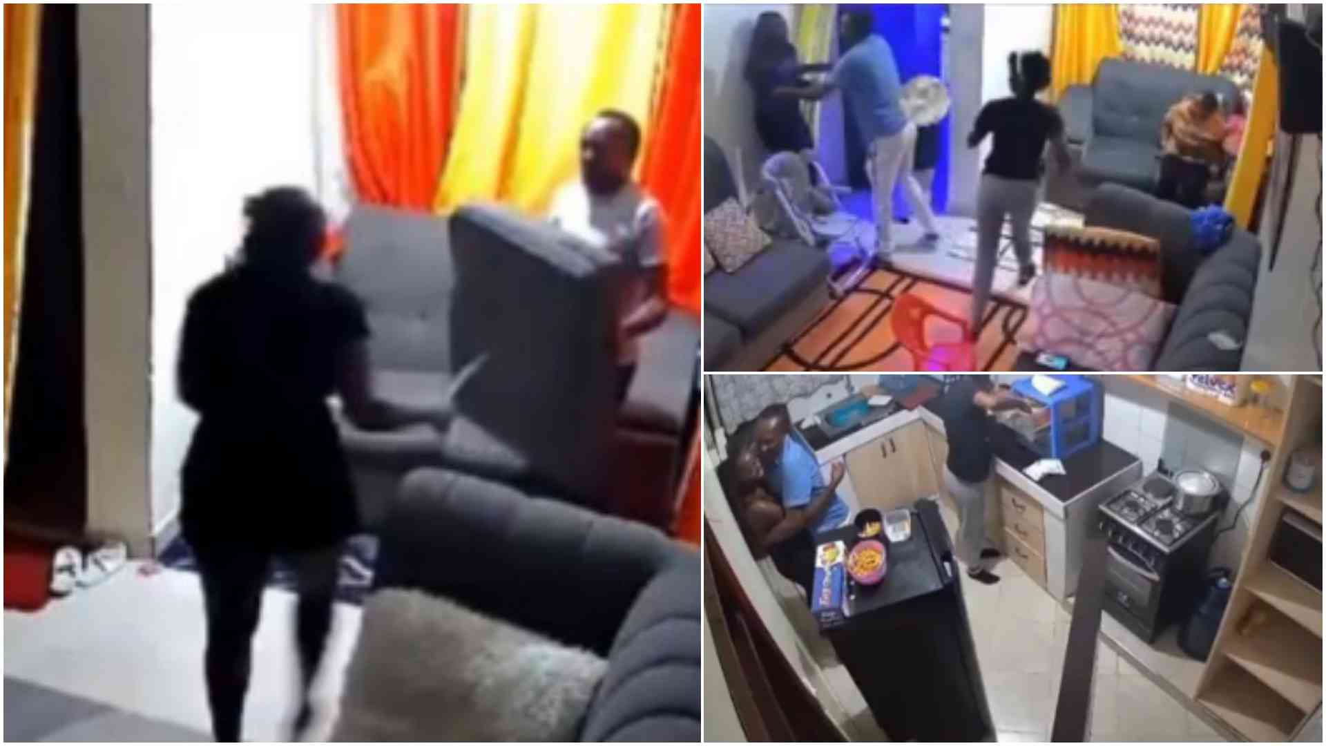 Buruburu woman captured on CCTV in chilling, repeated knife attack on partner
