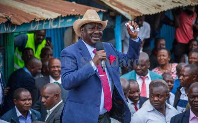 Raila returns from UAE ahead of Azimio rally on punitive taxes
