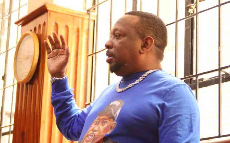 Court told Sonko charges 'hatched at State House'