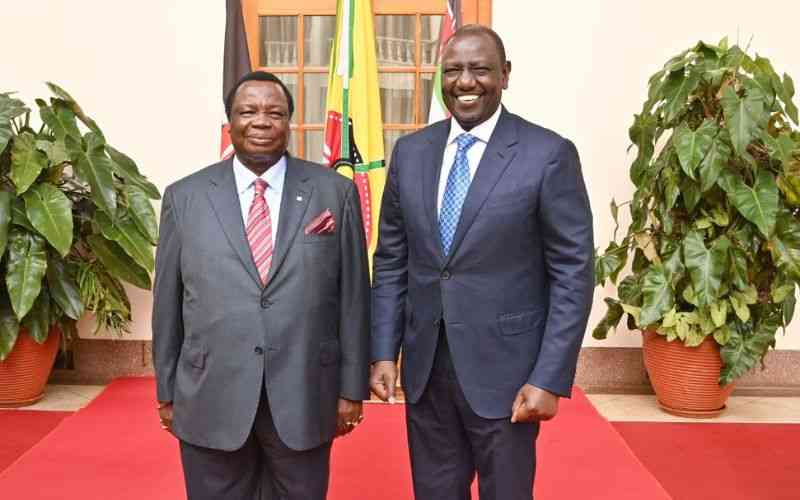 What Atwoli, Western leaders discussed with Pres Ruto at State House