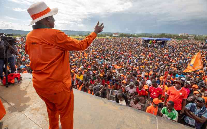 Trouble in paradise: Hired crowds, internal revolt rock Oburu's ODM