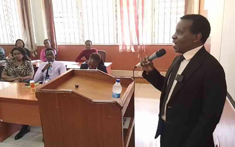 Kigame urges law students to use music, art for social justice