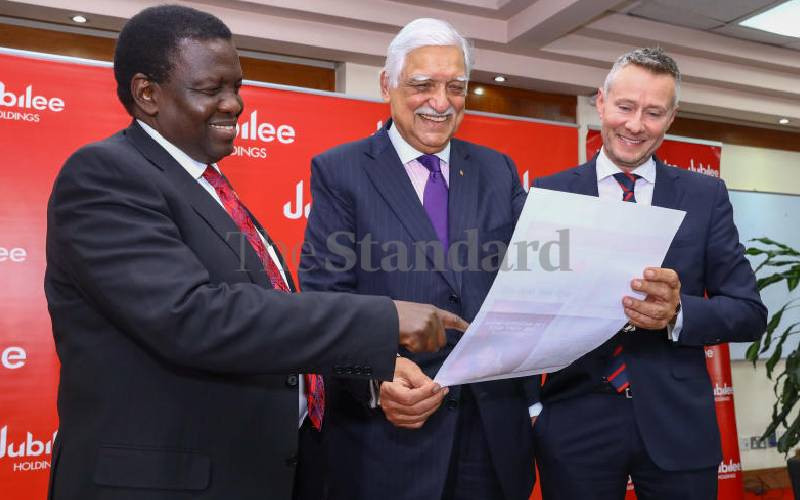 Jubilee in record Sh1b dividend payout after posting 16pc profit