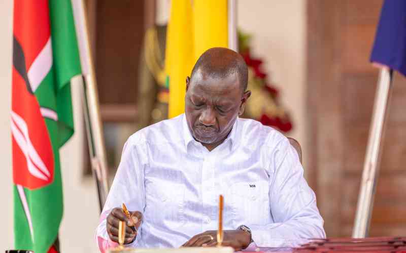 Win for counties as Ruto assents to two County bills