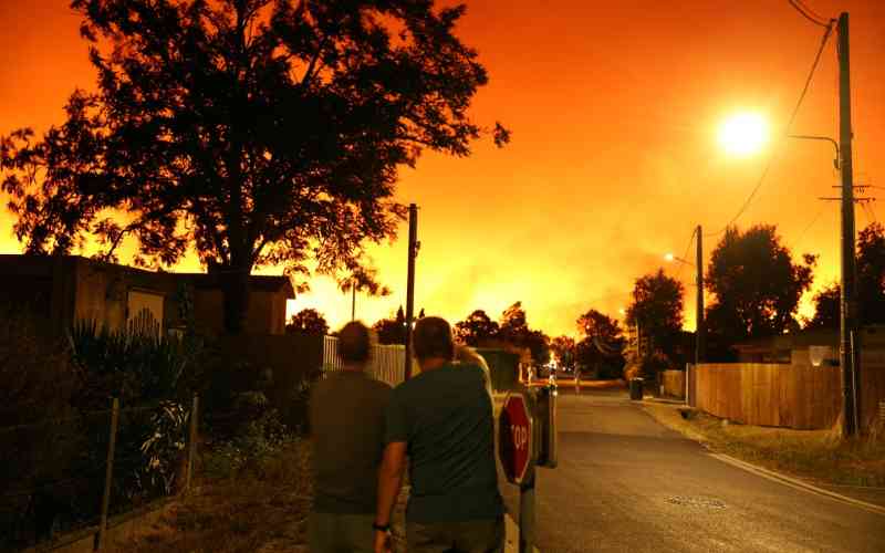 Deadly wildfires force thousands from homes in parts of Europe