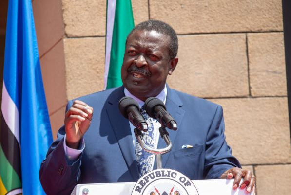 Mudavadi writes to diplomatic missions amid violent protests over Finance Bill