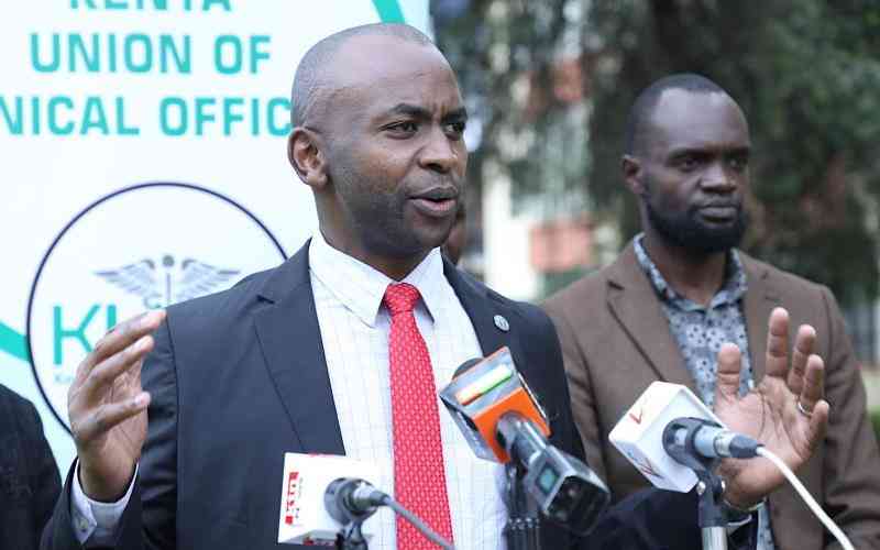 Clinical officers' strike to begin tomorrow- Union