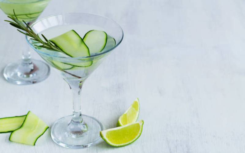 Cocktail bar: Courgette Martini