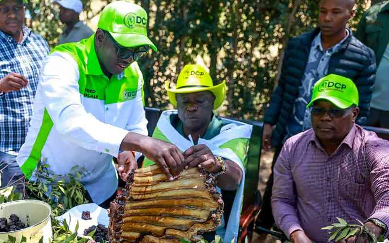 Gachagua rallies Maasai voters against Ruto in Narok