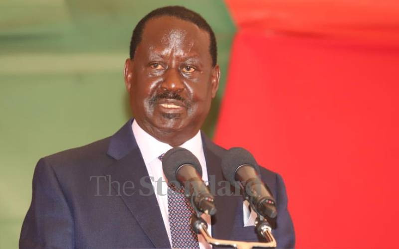 Raila pushed to disown statement that missed cost of living in talks