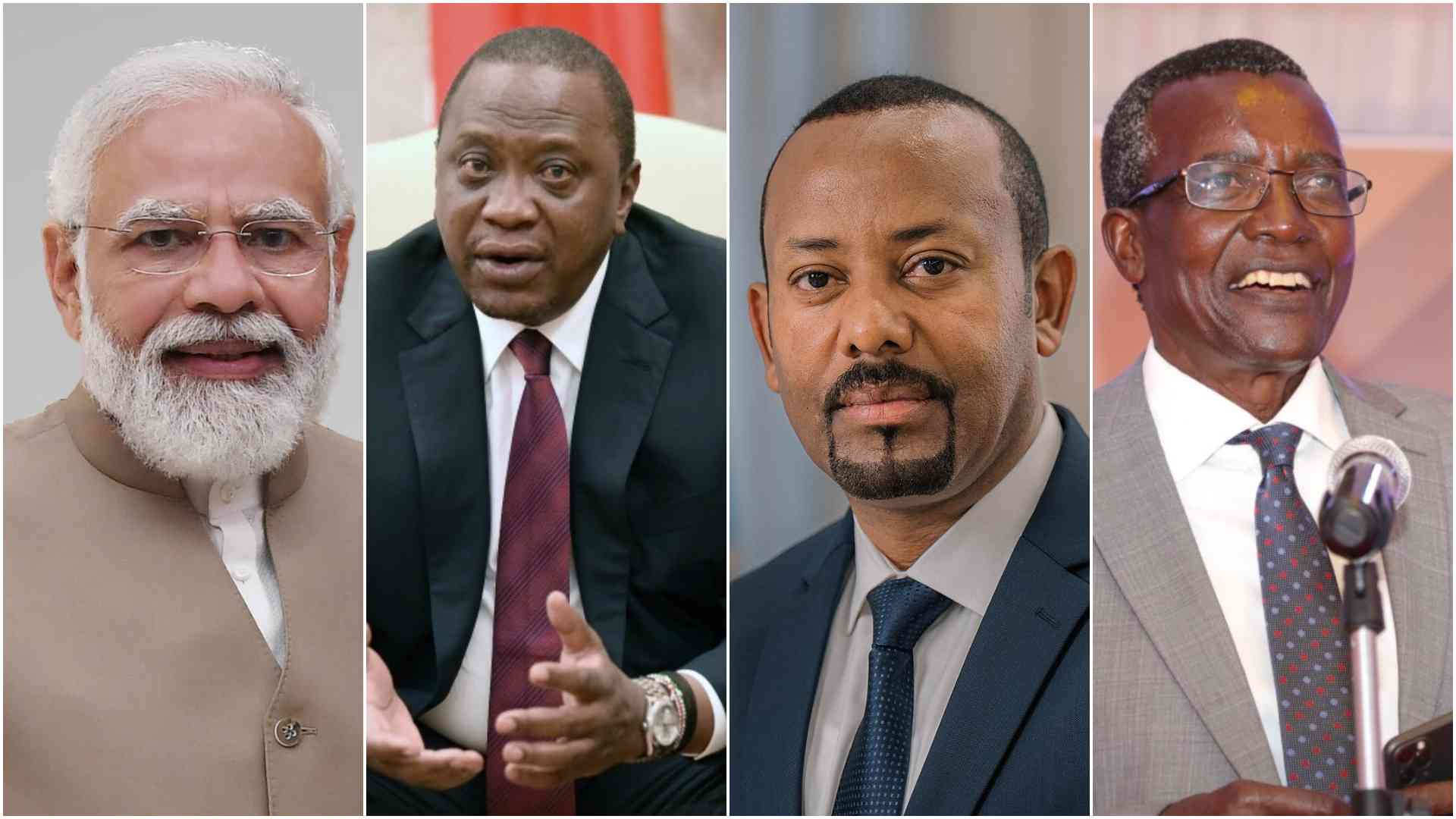 India PM Narendra Modi, Uhuru Kenyatta mourn Raila Odinga
