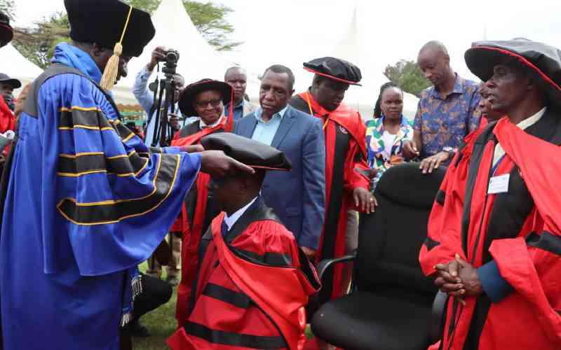 Sudi awarded honorary doctorate degree