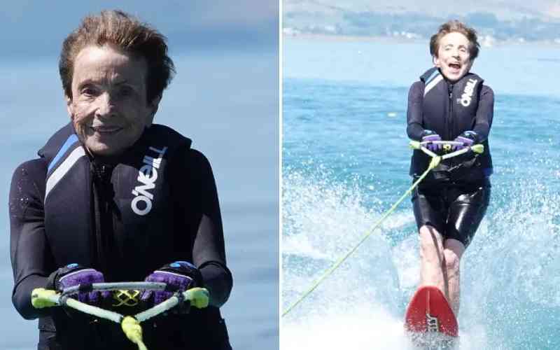 Young is the world's oldest water skier