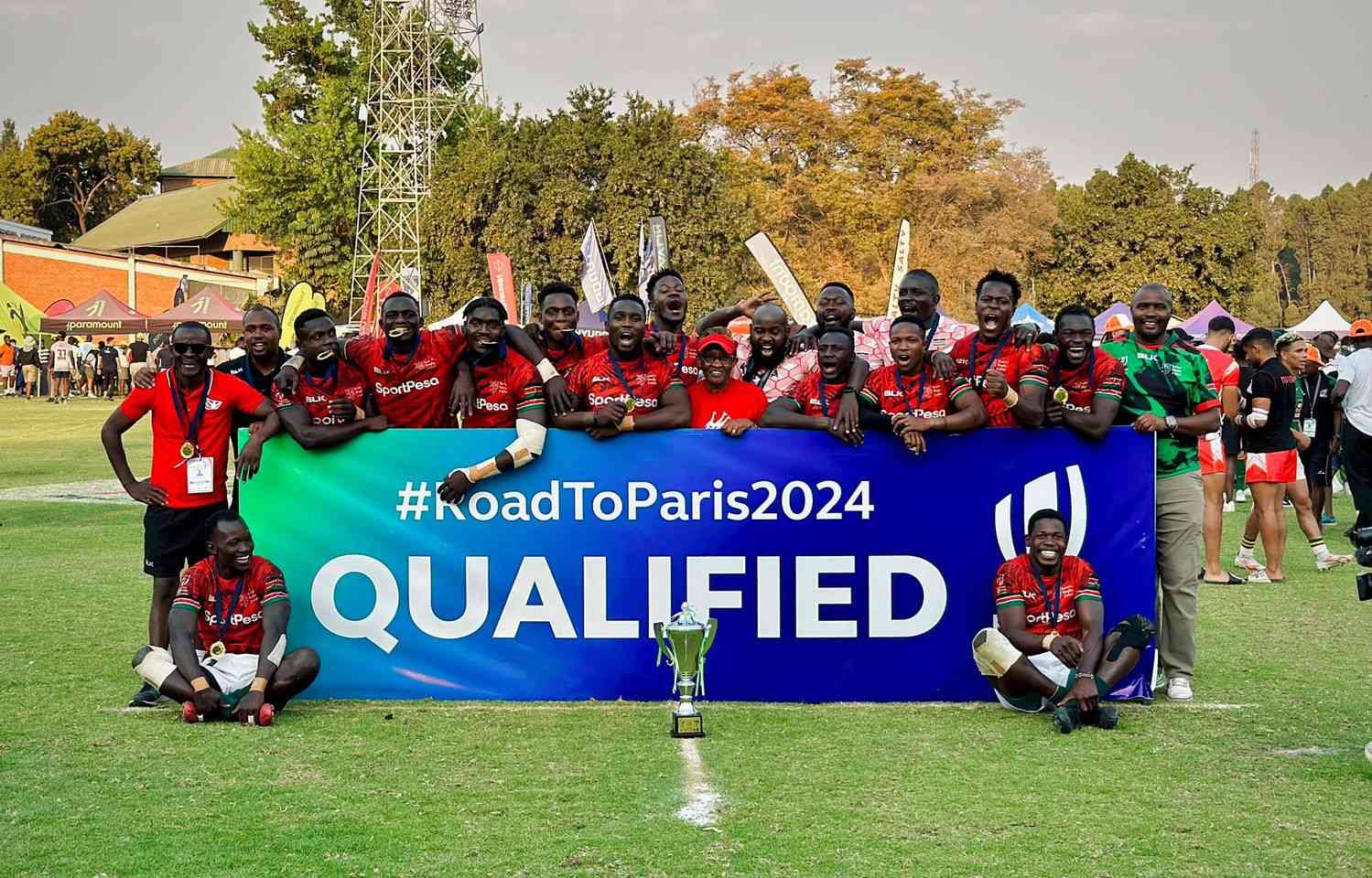 Kenya Sevens stun South Africa to win Africa Sevens, qualify for Paris Olympics