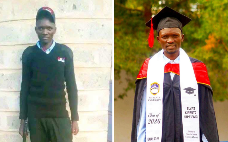 Eldoret security guard graduates with First Class honours after years of sacrifice