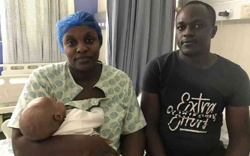 Agony for woman detained over Sh2m bill after son's lungs collapsed