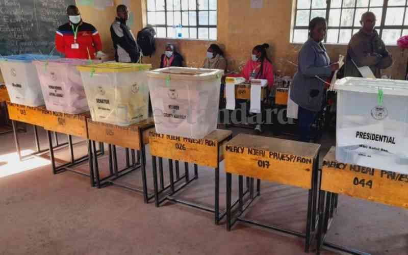 Ballot papers mix up in Rongai as voting kicks off in South and Central Rift region