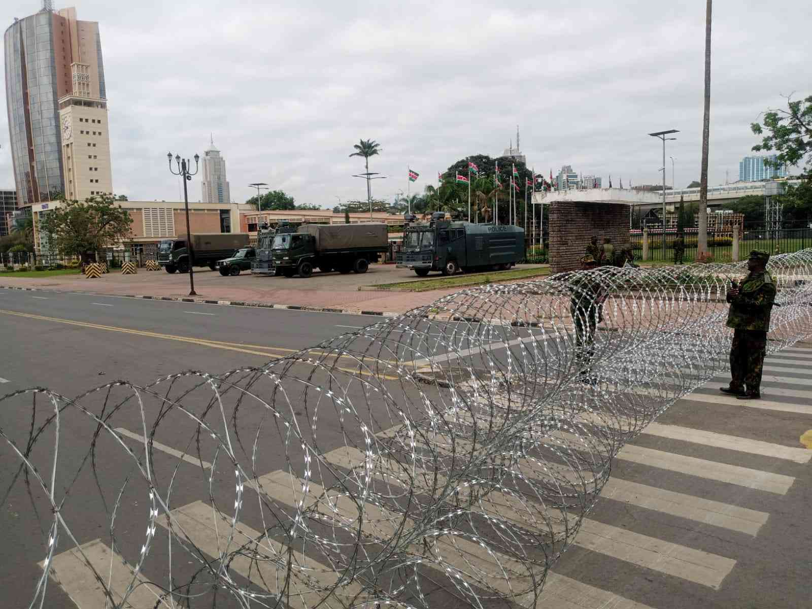 City on lockdown? Nairobi wakes to barricades on Saba Saba