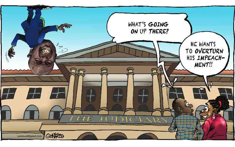 Gachagua's fightback...