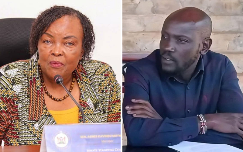 Machakos Senator Agnes Kavindu loses only son Moses Muthama