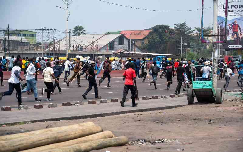 DR Congo opposition says one dead in rally clashes