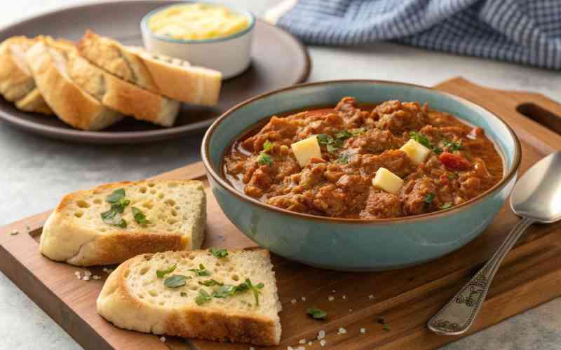 Easy recipe: Tuna masala with garlic bread