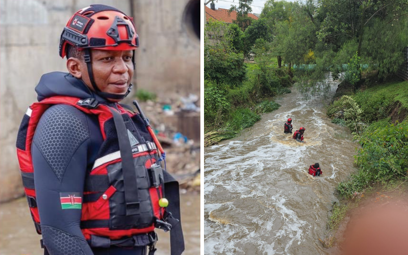 Veteran Red Cross diver dies responding to drowning call at Mbagathi River