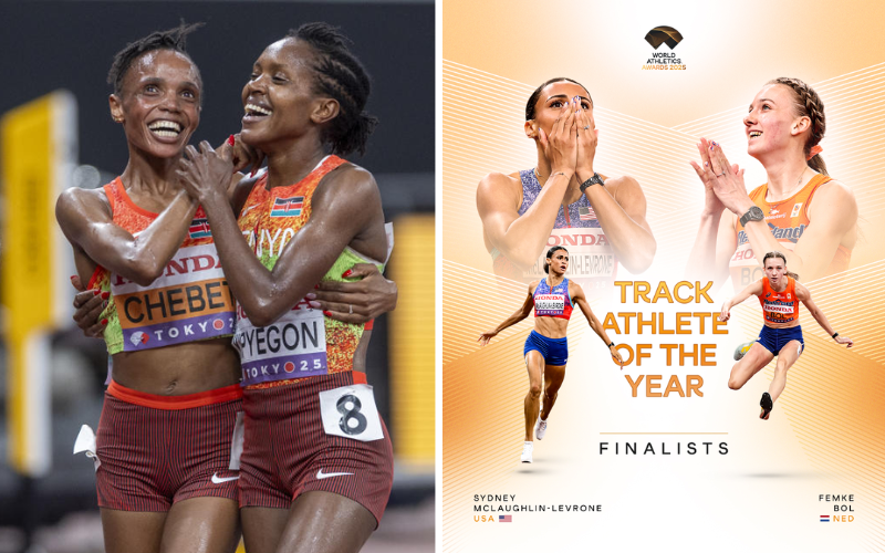 Fans furious after Faith Kipyegon, Beatrice Chebet snubbed from World Athletics top track award