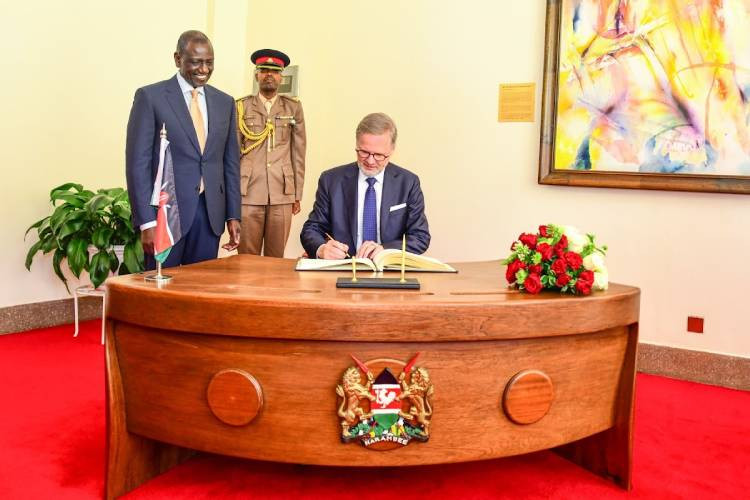 Kenya and Czech Republic sign a trade, investment pact