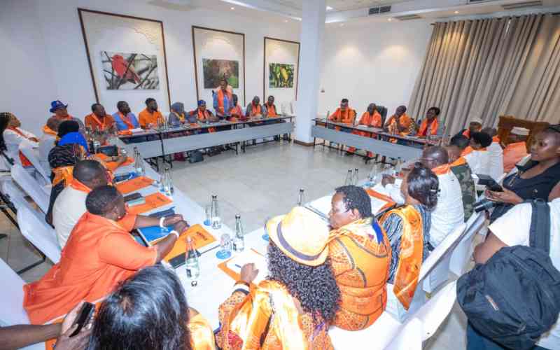 Inside heated NEC meet to remove Sifuna