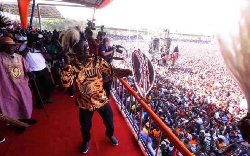 Those who seek Raila's political mantle must carry his burden