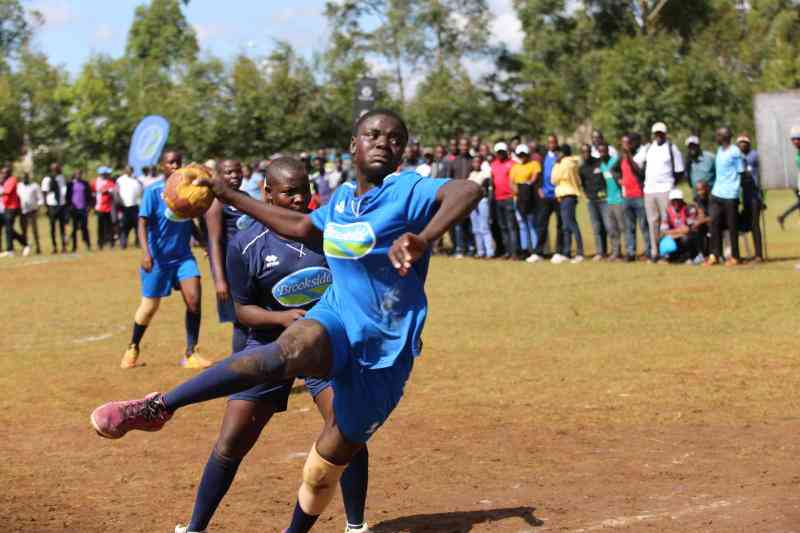 It's Moi Girls Kamusinga v St Joseph's in handball final again