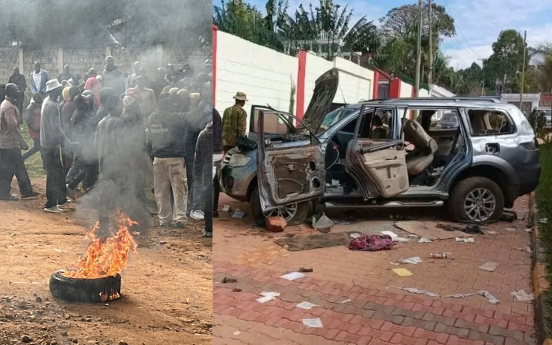 Fresh details emerge on George Natembeya's Kitale home raid, chaos
