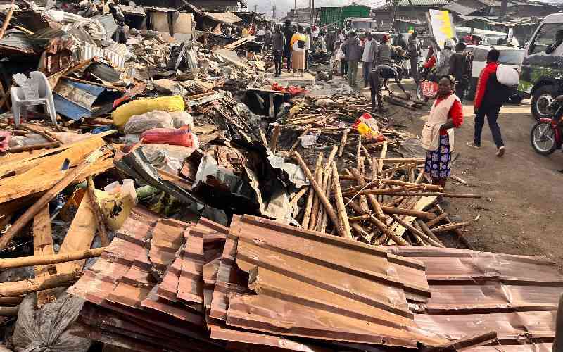 Gikomba market demolished