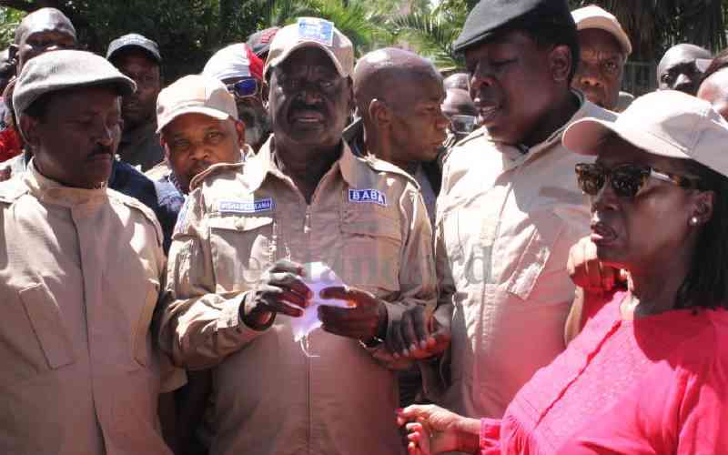 Day of drama as Raila teargassed by police, barred from city centre