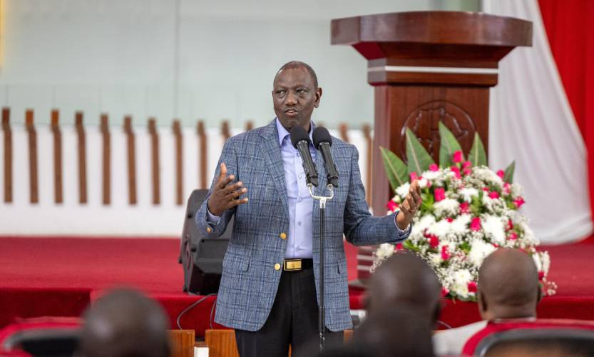 Ruto vows bigger chapel at State House
