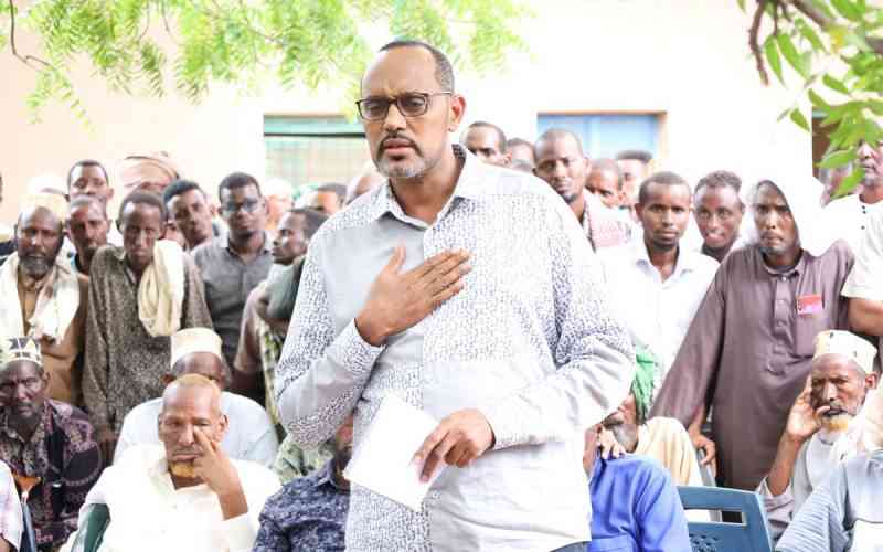 CMA chairperson Ugas Sheikh EBS faults negotiated democracy, calls it a failed system