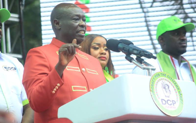 Gachagua promises to listen as goons disrupt the launch of DCP