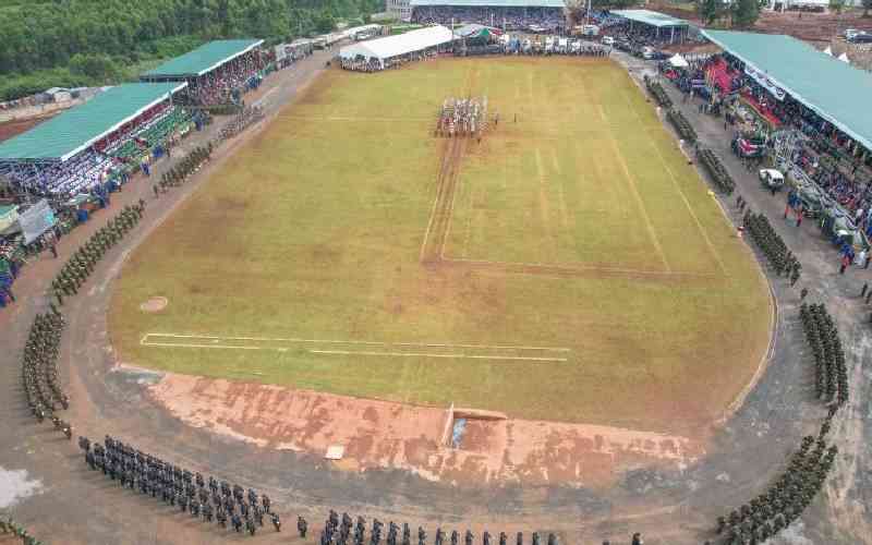 Ruto renames stadium as 157 heroes feted