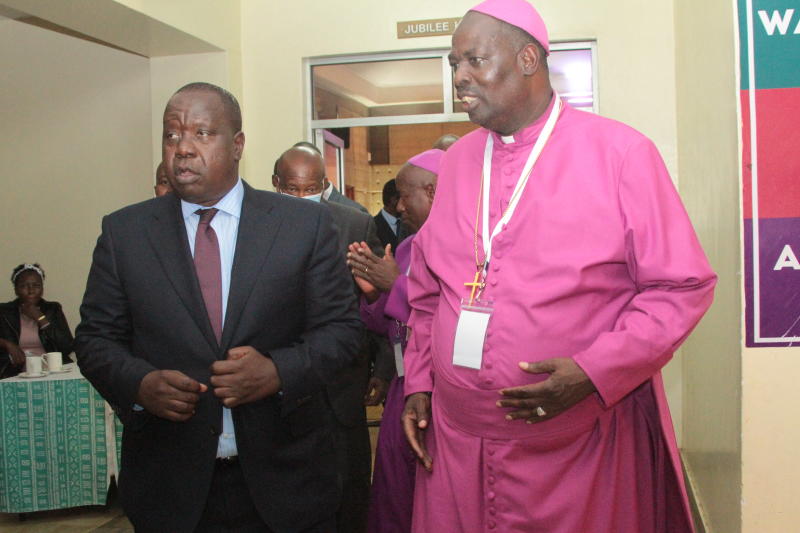 Matiang'i defends Uhuru, denies Ruto's claims about 'Deep State'